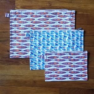 Pouch Set - Roller Rabbit